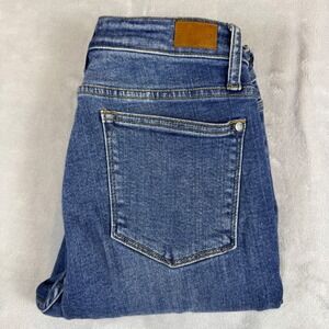 Judy Blue Skinny Jeans‎  Womens Size 7/28 Medium Wash Frayed Hem Denim Casual